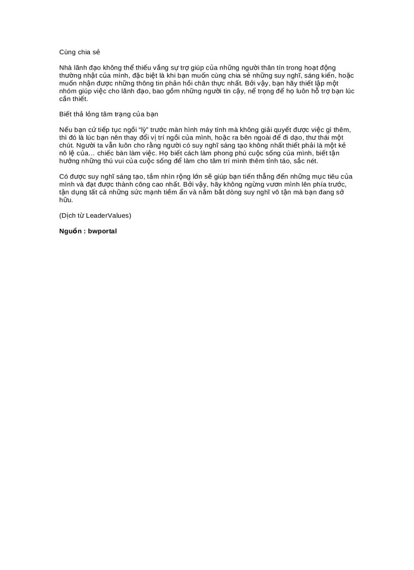 image for page 7 lời khuyên giúp các nhà lãnh đạo có được tầm nhìn rộng