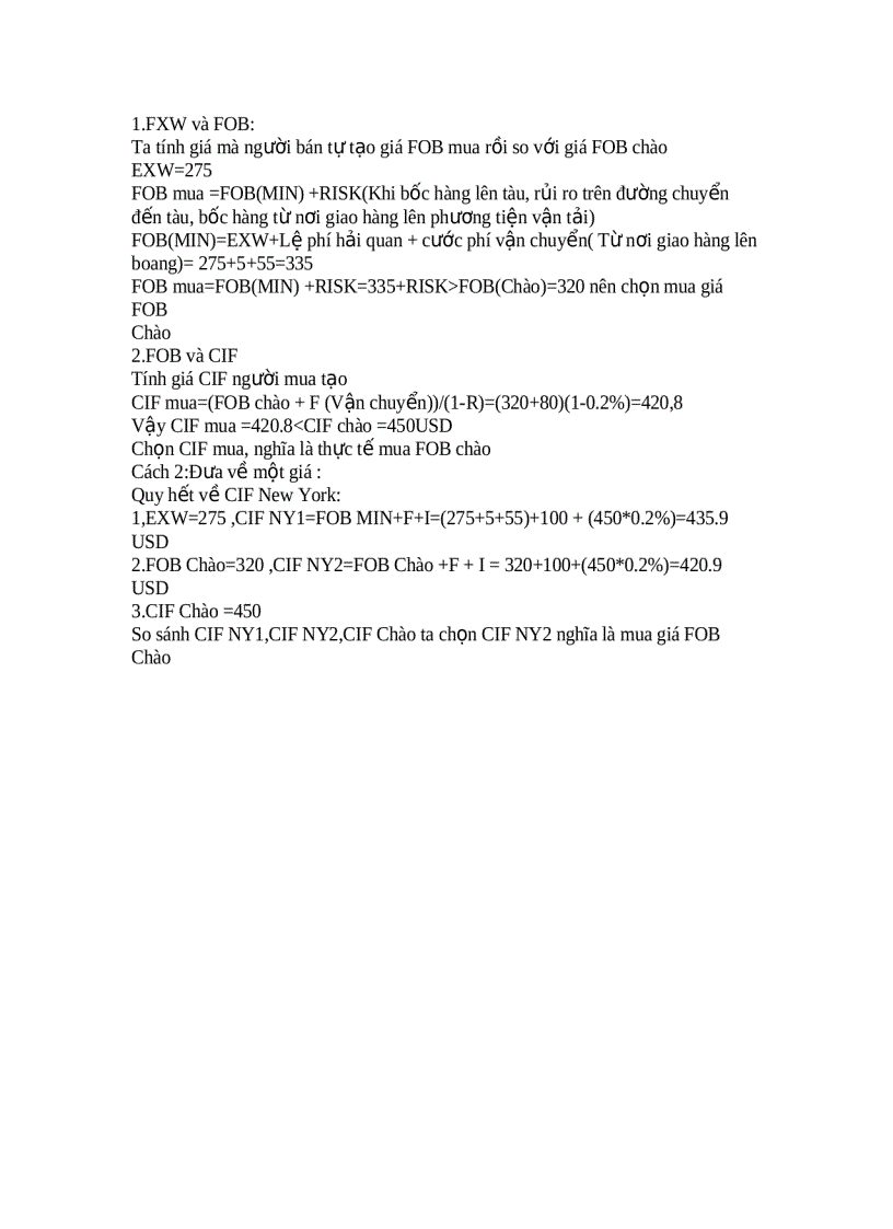 image for page Phân biệt các điều khoản thương mại trong incoterms 2000