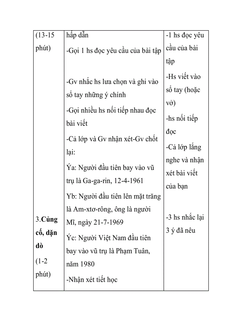 image for page Giáo án tập làm văn lớp 3 Đề bài NGHE KỂ VƯƠN TỚI CÁC VÌ SAO GHI CHÉP SỔ TAY
