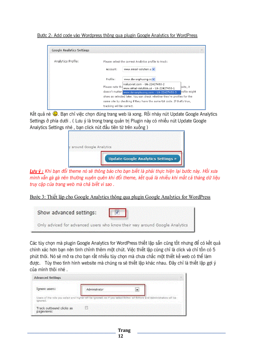 image for page Hướng dẫn sử dụng Google Analytics 1 0 Tiếng Việt