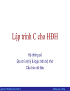 Lập trình C cho hệ điều hành