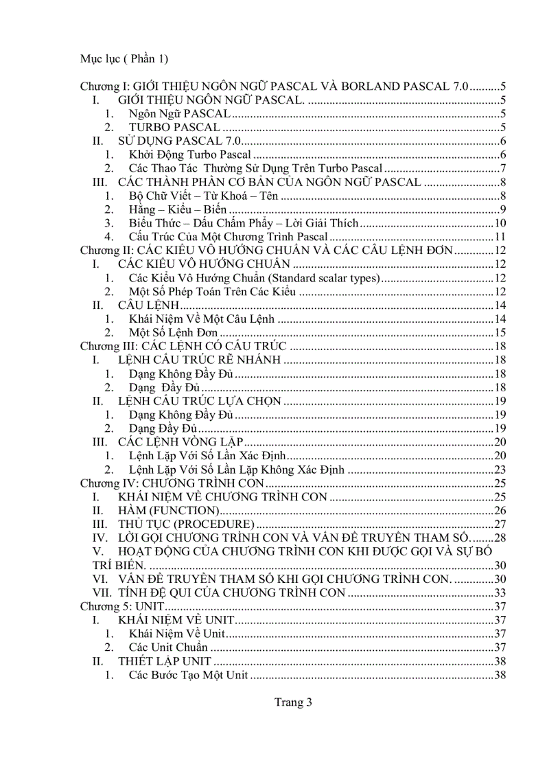 image for page Giáo trình Pascal 7 0