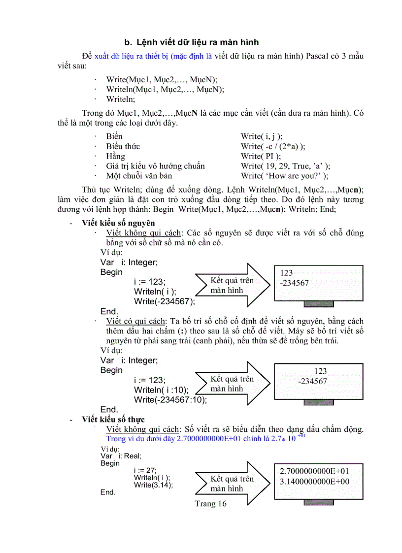 image for page Giáo trình Pascal 7 0