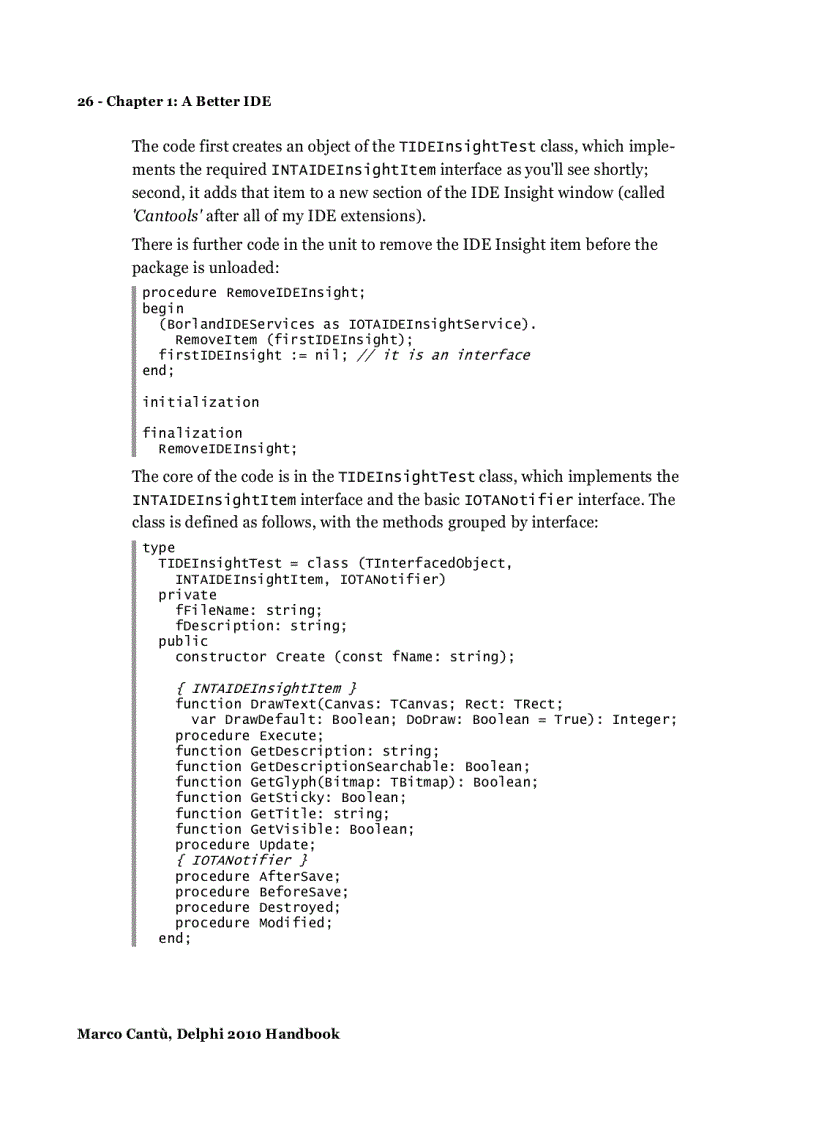 image for page Delphi 2010 Handbook A Guide to the New Features of Delphi 2010
