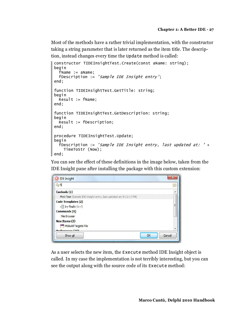 image for page Delphi 2010 Handbook A Guide to the New Features of Delphi 2010