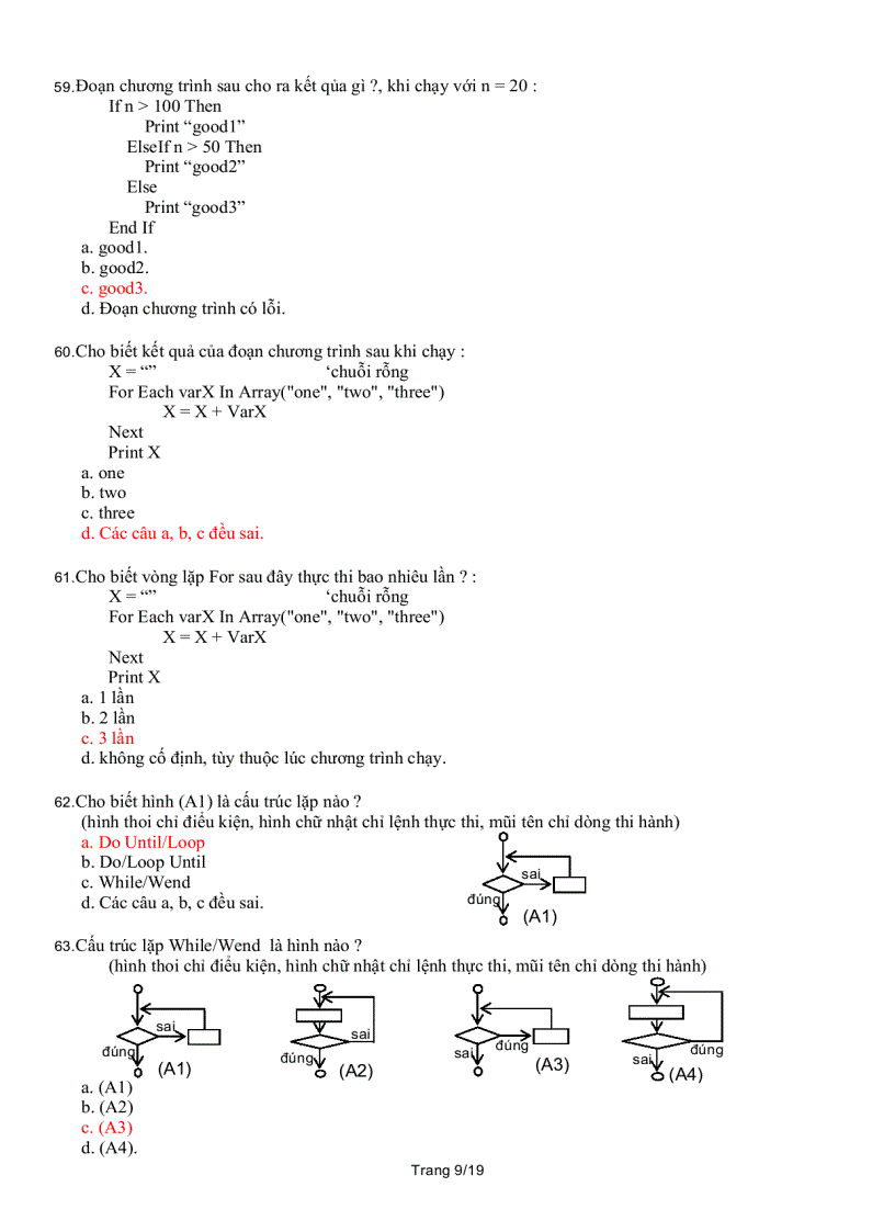 image for page 110 câu trắc nghiệm ôn thi Visual Basic VB