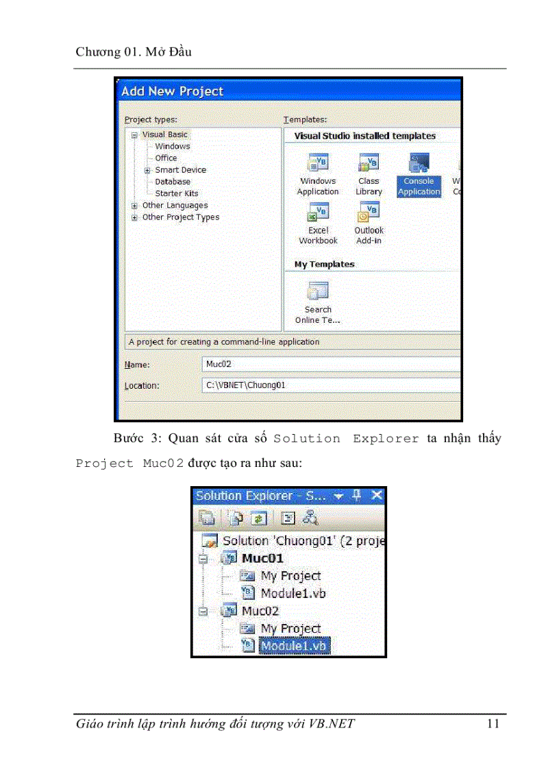 image for page Lập trình hướng đối tượng với VB NET