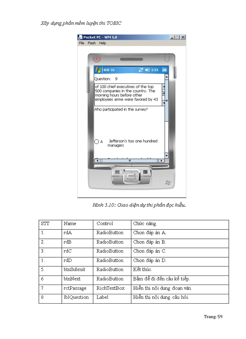 image for page Xây dựng phần mềm luyện thi TOEIC