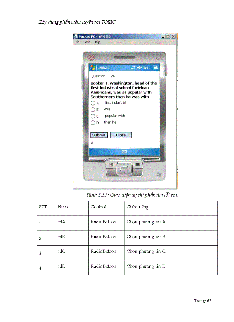 image for page Xây dựng phần mềm luyện thi TOEIC