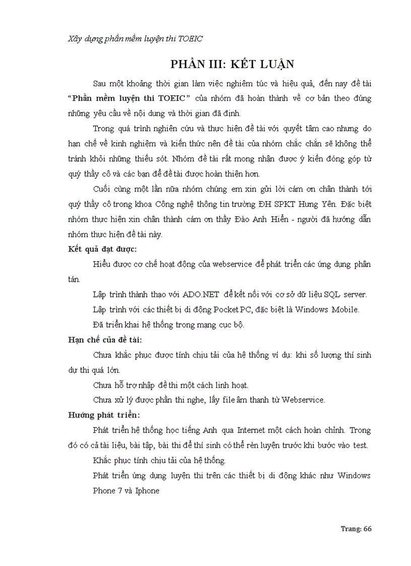 image for page Xây dựng phần mềm luyện thi TOEIC
