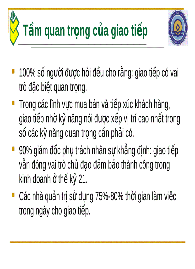 image for page Kỹ năng giao tiếp và chăm sóc khách hàng