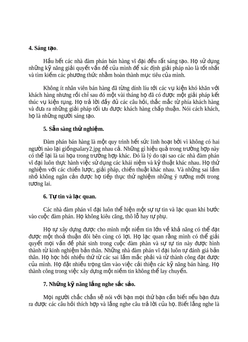 image for page Bảy tính cách của người bán hàng vĩ đại