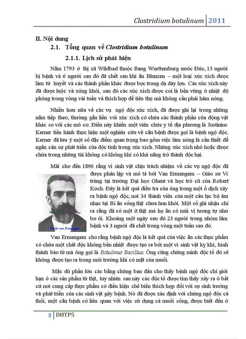image for page Vi khuẩn Clostridium botulinum và độc tố botulin của vi khuẩn này
