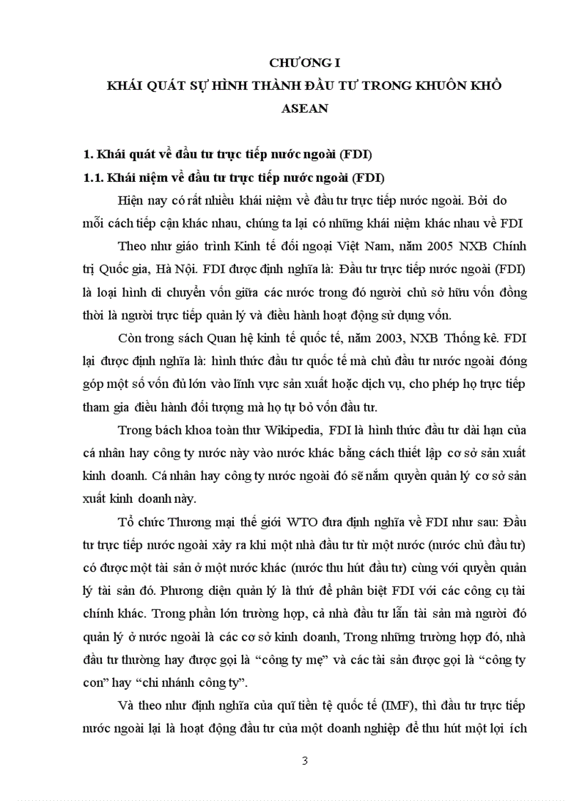 image for page Đánh giá tầm quan trọng của khu vực đầu tư ASEAN AIA trong việc thu hút vốn đầu tư trực tiếp nước ngoài đối với các nước ASEAN và quá trình thực hiện AIA của các nước này
