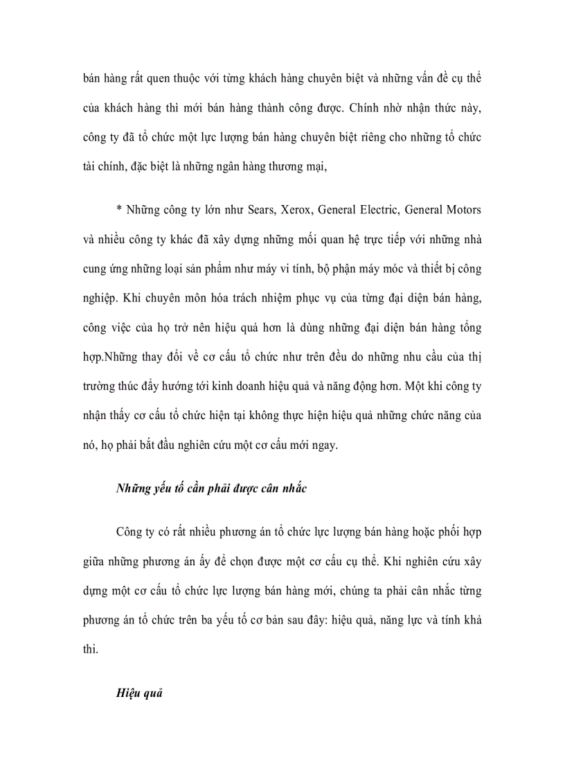 image for page Tổ chức lực lượng bán hàng Phần 3