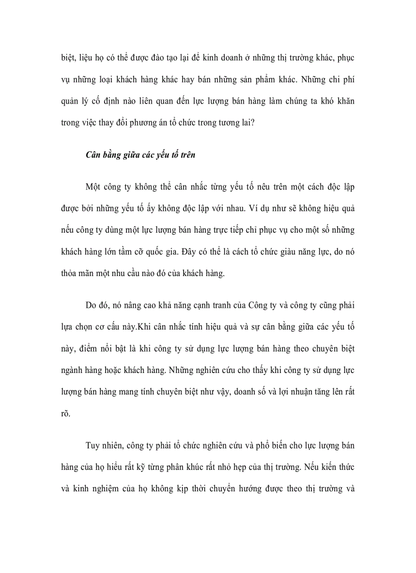 image for page Tổ chức lực lượng bán hàng Phần 3