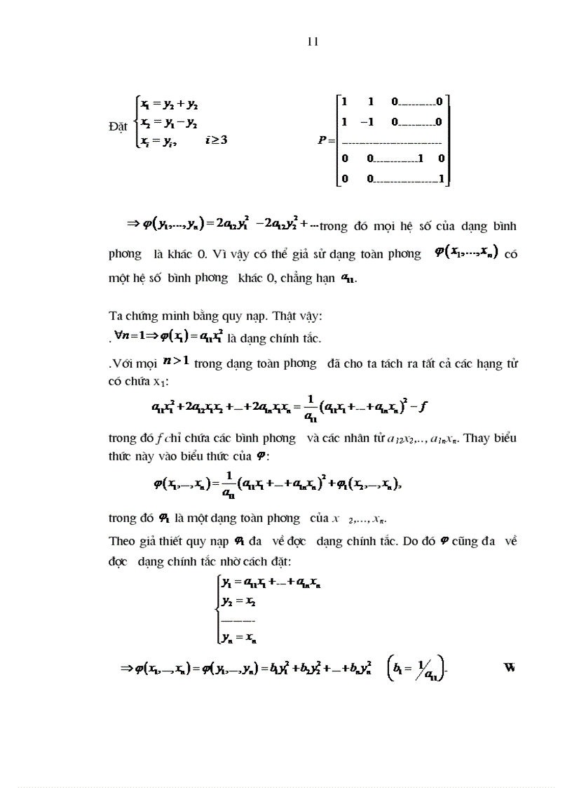 image for page Ứng dụng dạng toàn phương để giải phương trình vô định nghiệm nguyên