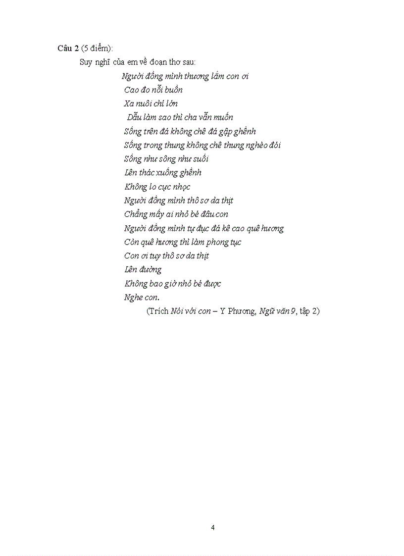 image for page Đề kiểm tra HK II Ngữ văn 9 07