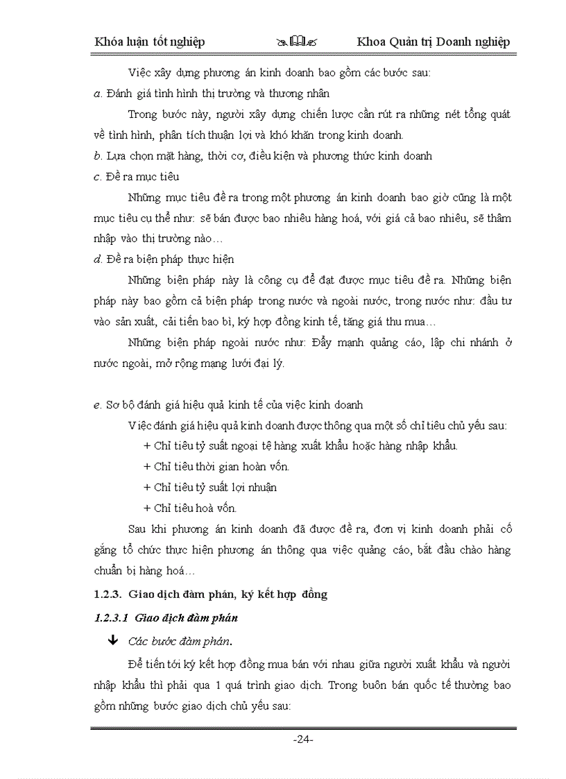 image for page Thực trạng và giải pháp nhằm nâng cao hiệu quả kinh doanh xuất khẩu của Công ty Cổ phần Đầu tư và Thương mại TNG