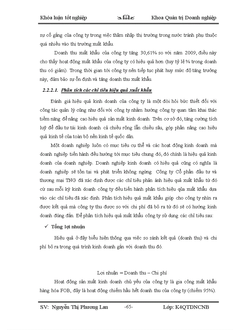 image for page Thực trạng và giải pháp nhằm nâng cao hiệu quả kinh doanh xuất khẩu của Công ty Cổ phần Đầu tư và Thương mại TNG