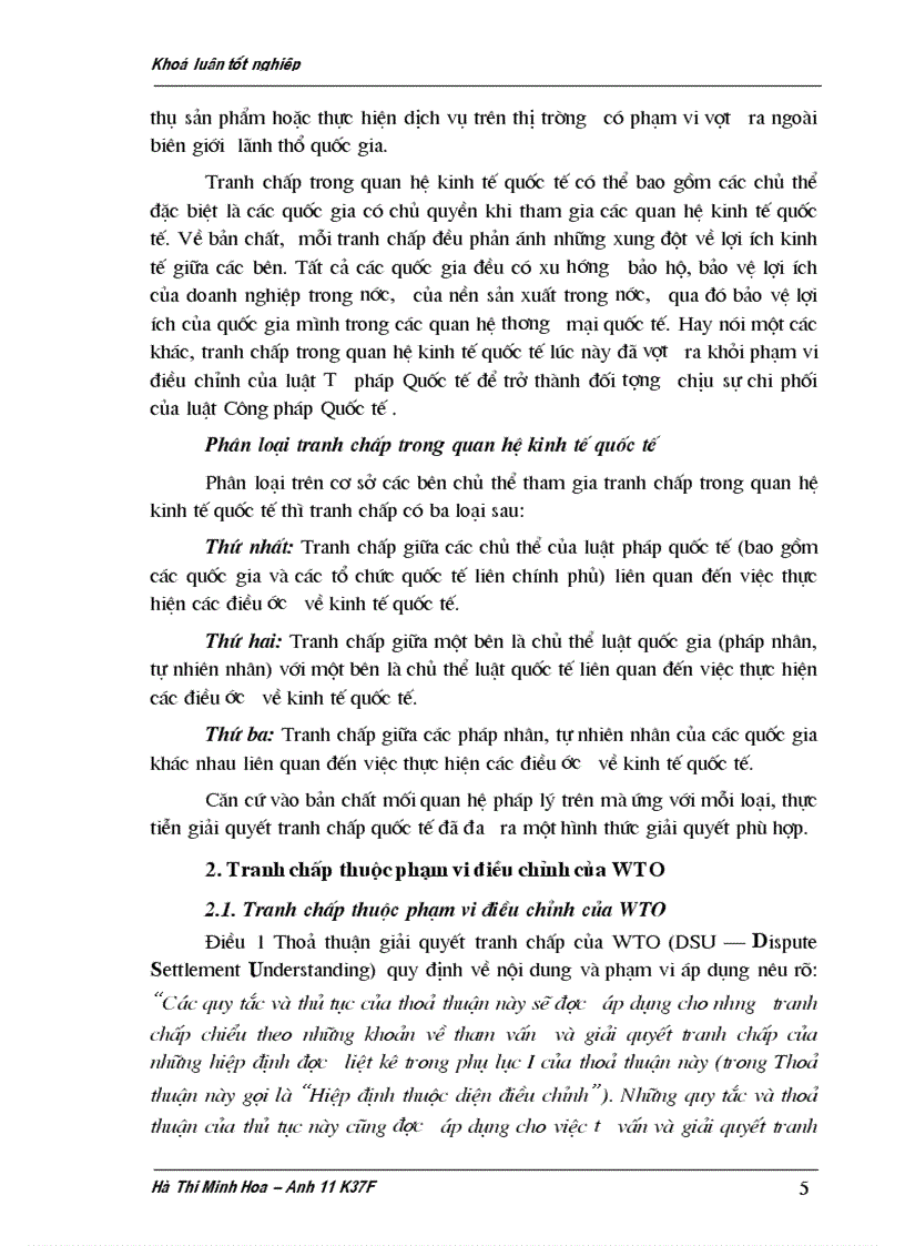 image for page Thực tiễn áp dụng cơ chế giải quyết tranh chấp của WTO và áp dụng bài học cho các nước đang phát triển