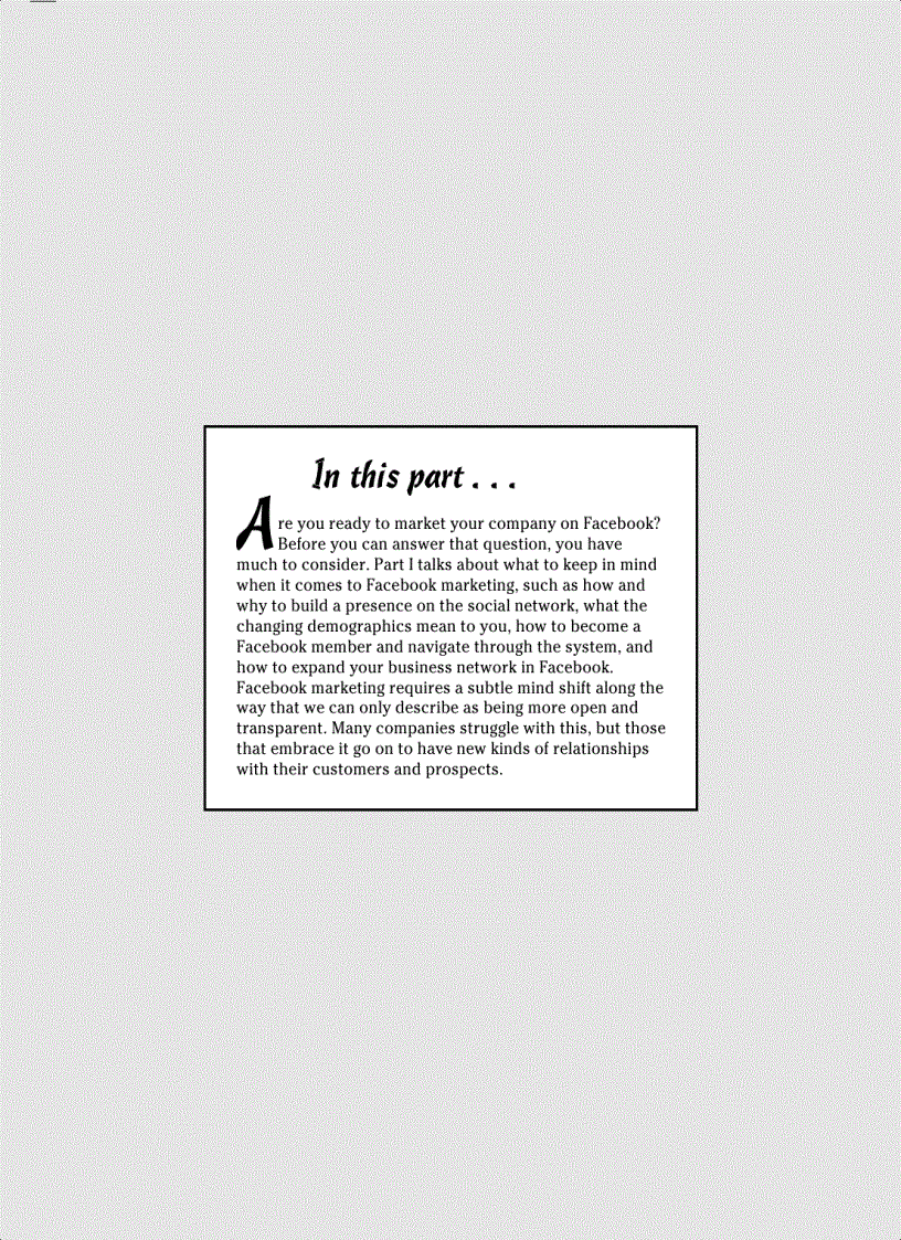 image for page Facebook Marketing For Dummies