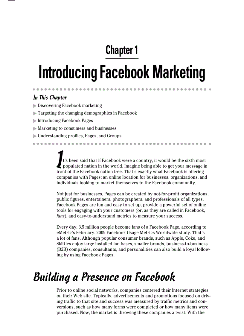 image for page Facebook Marketing For Dummies