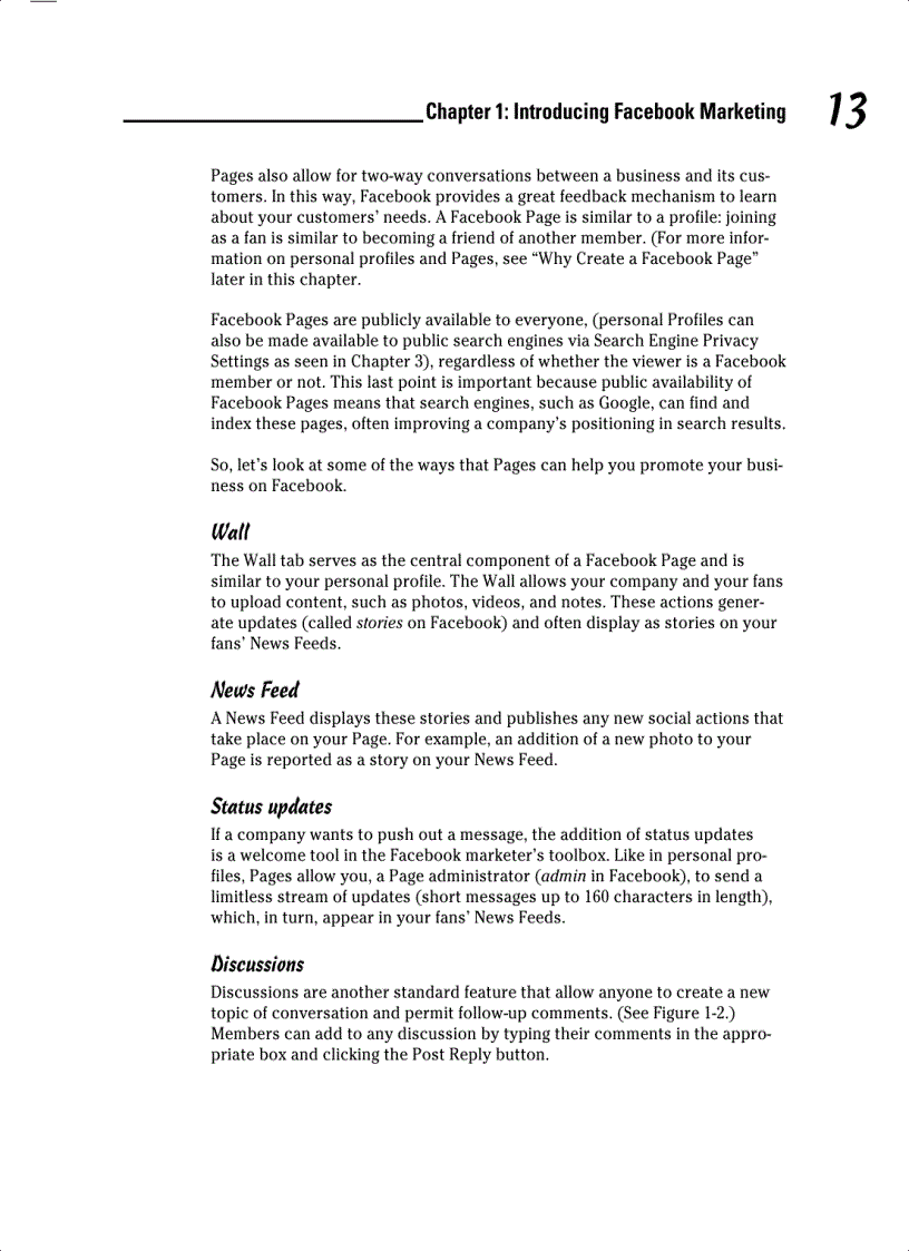 image for page Facebook Marketing For Dummies