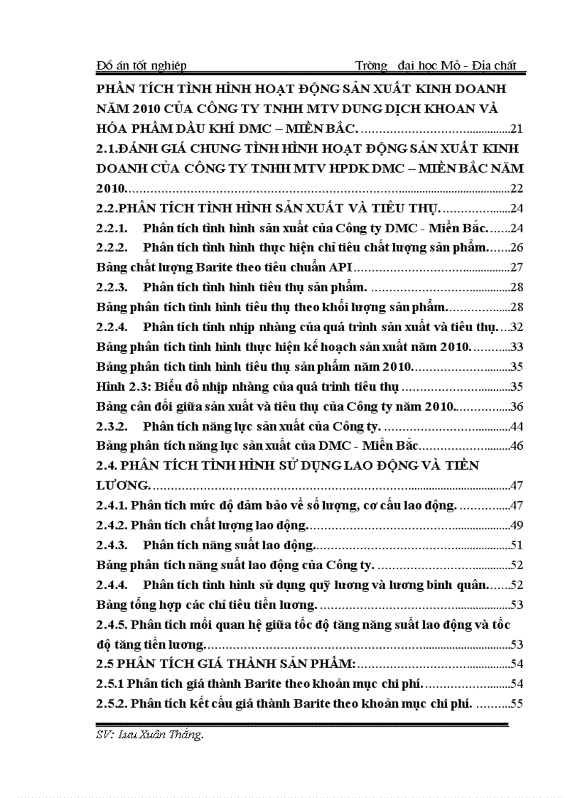 image for page Xây dựng mức tiêu hao nguyên vật liệu cho sản phẩm Bentonite 1