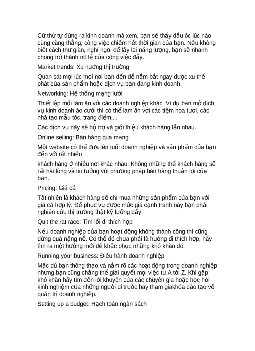 image for page Kinh doanh theo mạng từ A đến Z