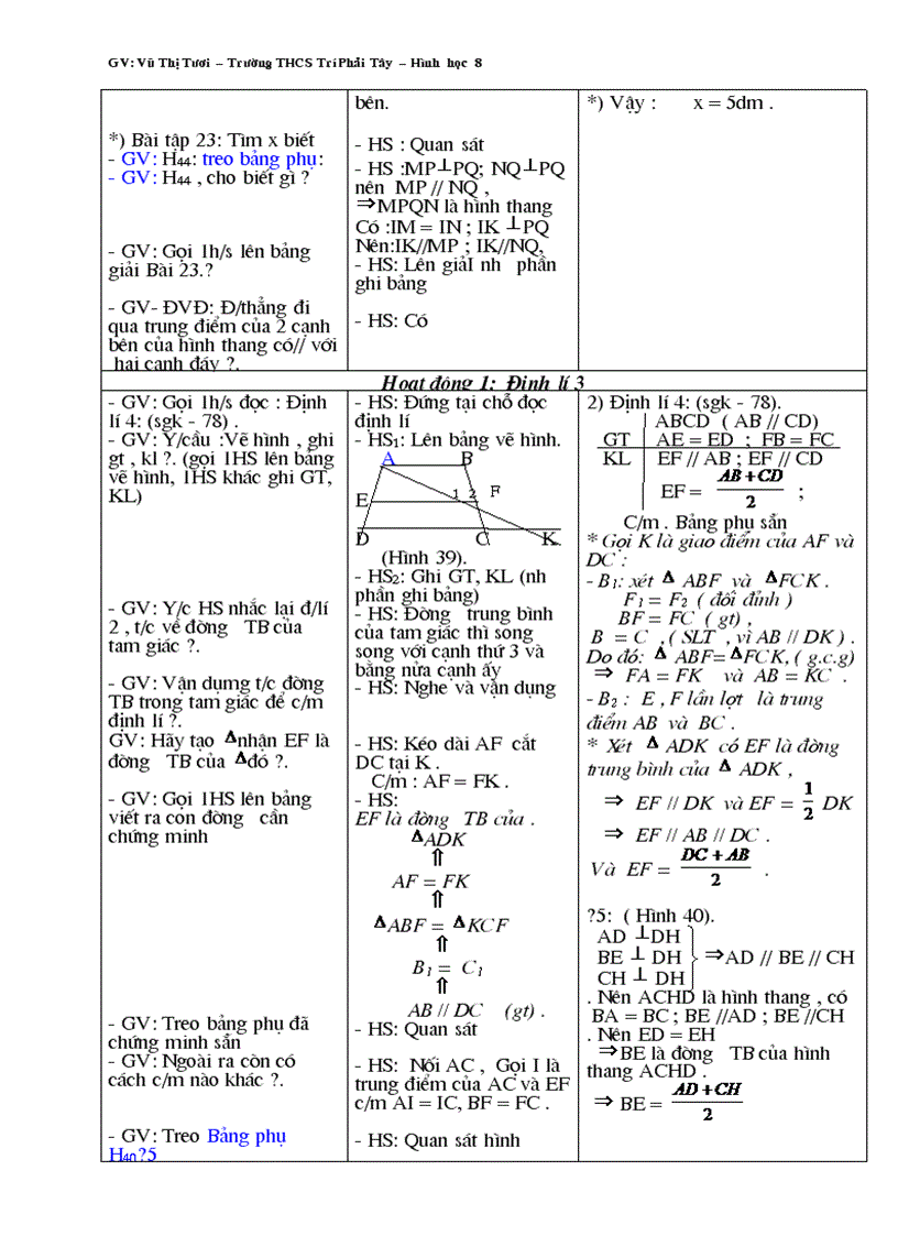 image for page Giáo Án Toán lớp 8 Tuần 3
