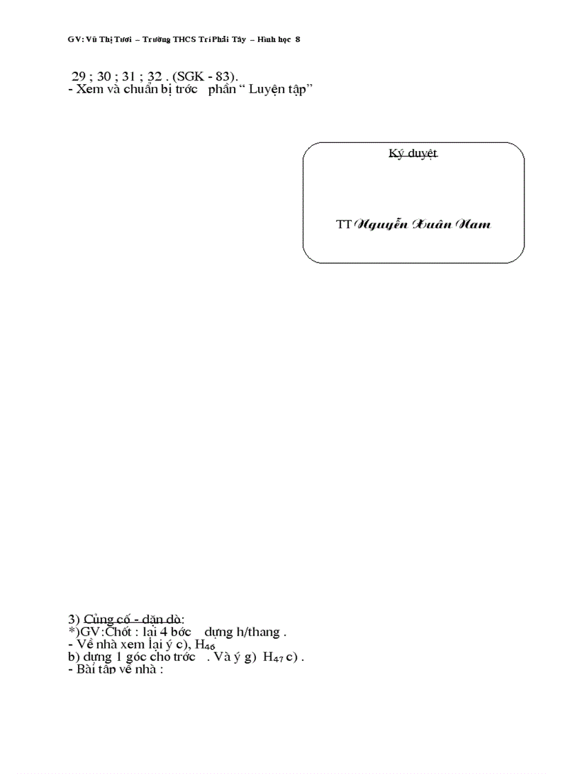 image for page Giáo Án Toán lớp 8 Tuần 4