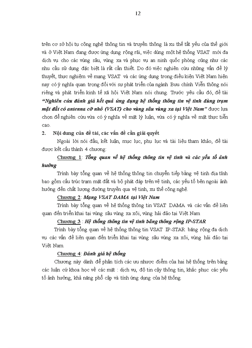 image for page Nghiên cứu đánh giá kết quả ứng dụng hệ thống thông tin vệ tinh dùng trạm mặt đất có Antenna cỡ nhỏ VSAT cho vùng sâu vùng xa tại Việt Nam