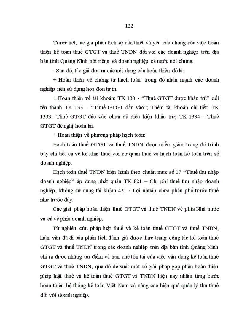 image for page Hoàn thiện công tác kế toán thuế GTGT và thuế TNDN trong các doanh nghiệp xuất nhập khẩu trên địa bàn tỉnh Quảng Ninh