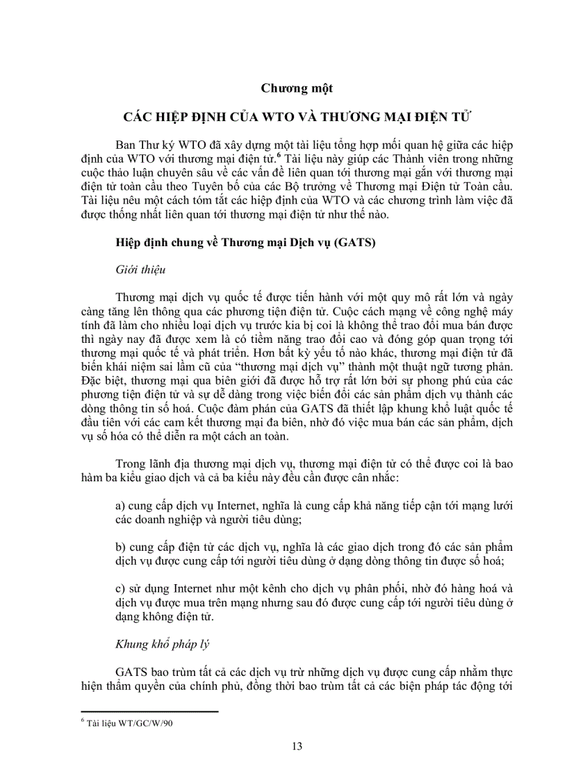 image for page Tổng quan về các hoạt động của wto liên quan đến thương mại điện tử