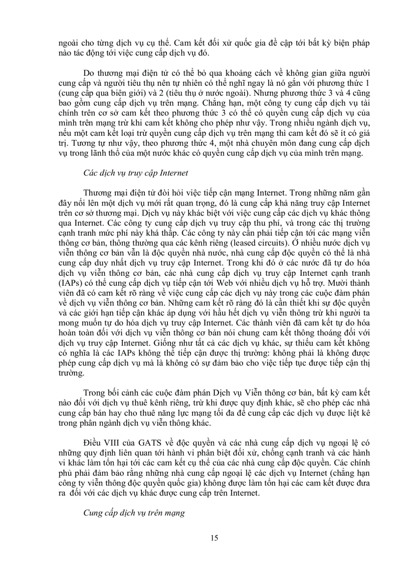 image for page Tổng quan về các hoạt động của wto liên quan đến thương mại điện tử