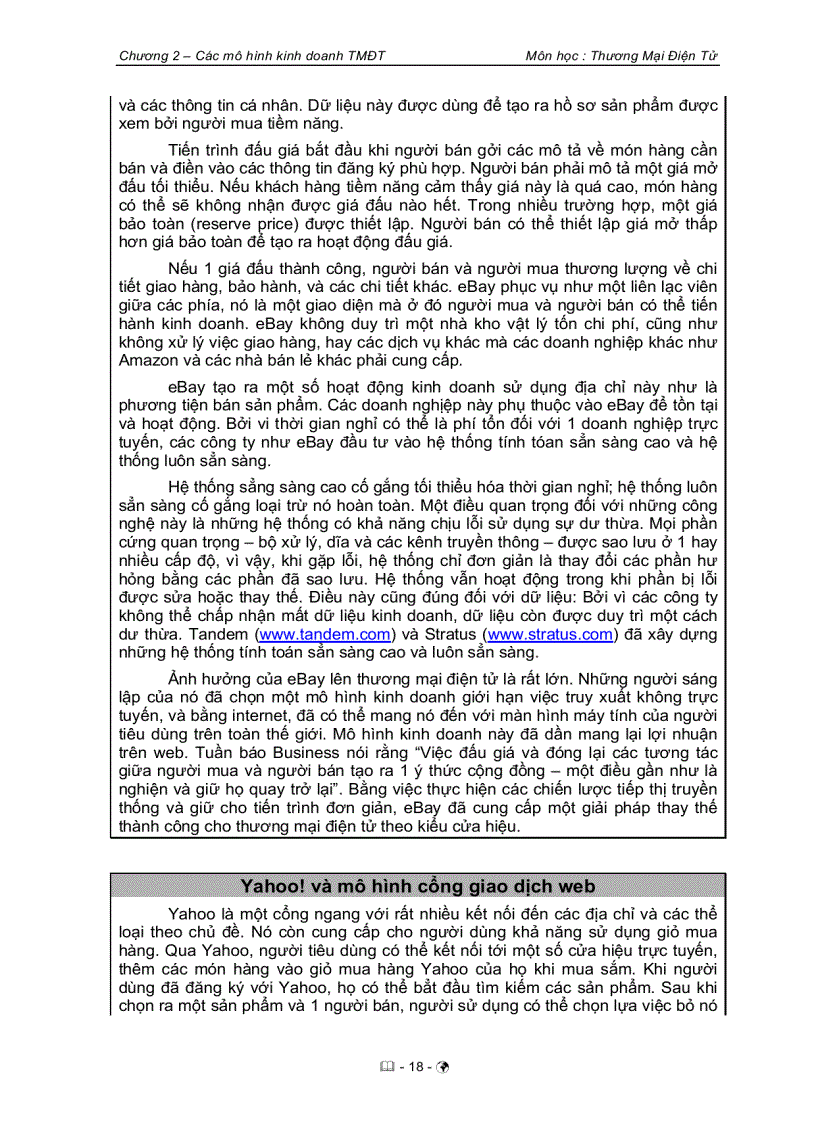 image for page Các hình thức kinh doanh thương mại điện tử