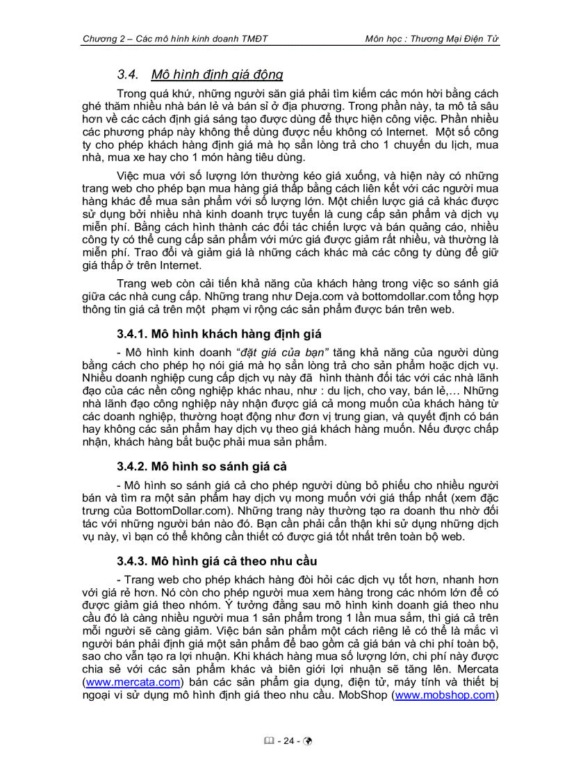 image for page Các hình thức kinh doanh thương mại điện tử