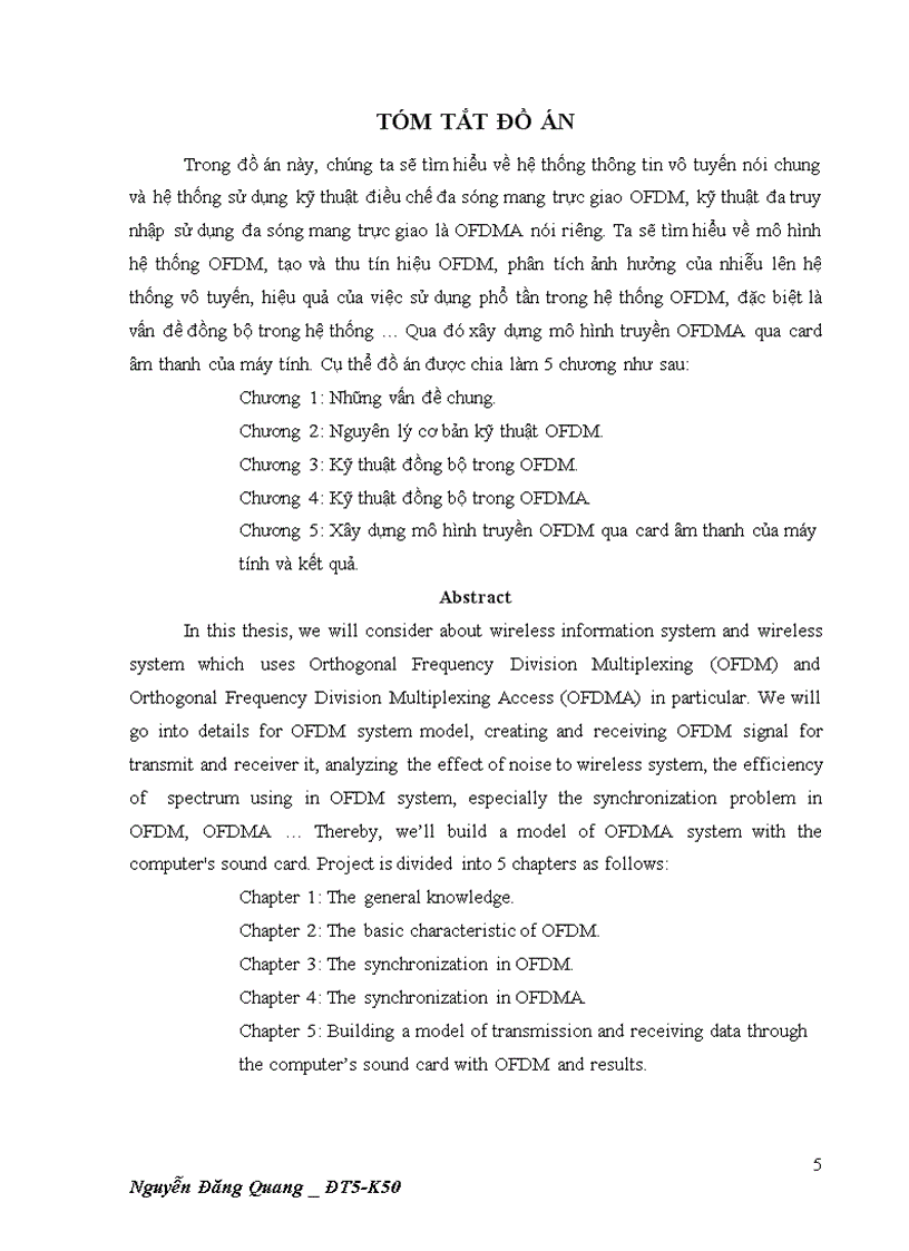 image for page Đồng bộ trong hệ thống OFDM và OFDMA Xây dựng chương trình C truyền dữ liệu giữa hai máy tính bằng kỹ thuật OFDM