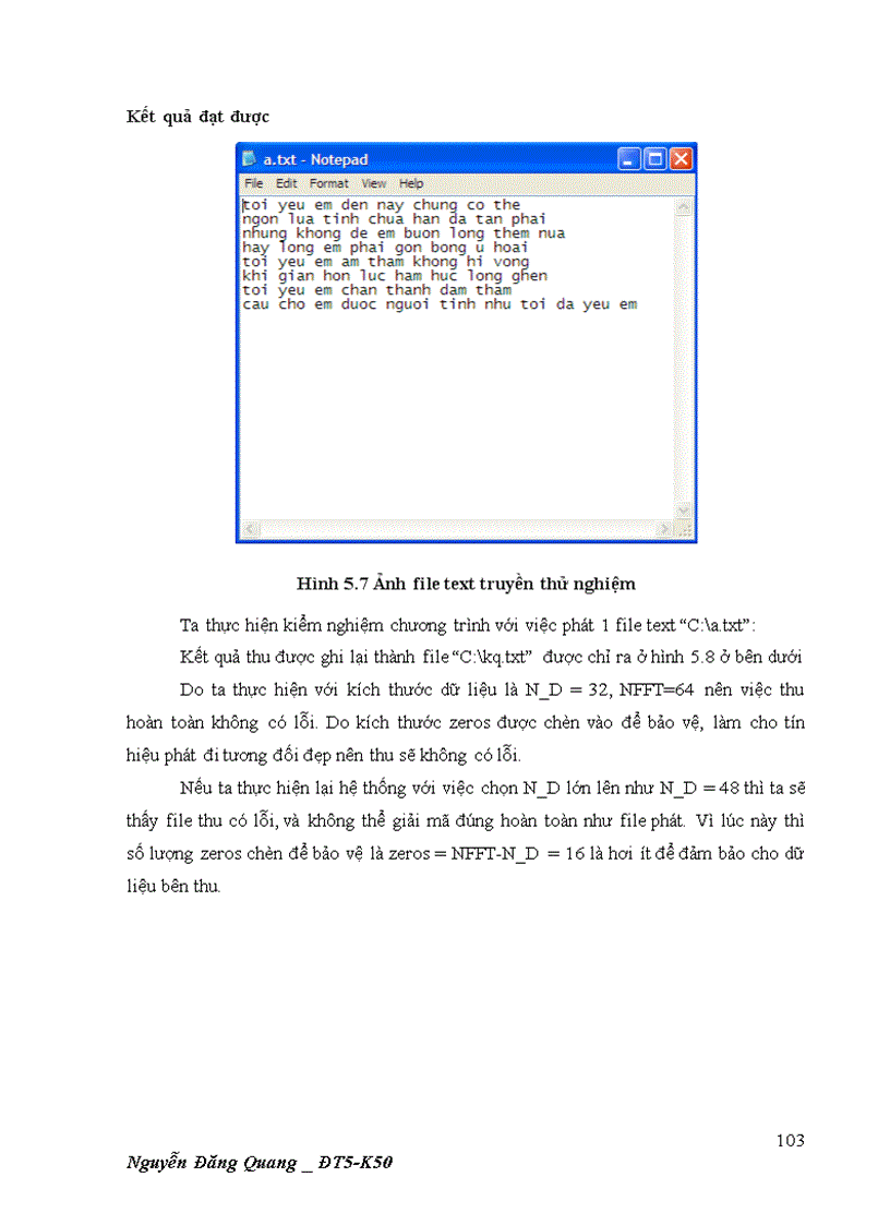 image for page Đồng bộ trong hệ thống OFDM và OFDMA Xây dựng chương trình C truyền dữ liệu giữa hai máy tính bằng kỹ thuật OFDM