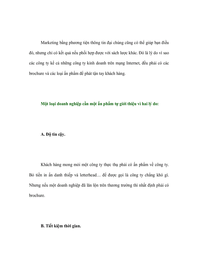 image for page Thiết kế Brochure thế nào để đạt hiệu quả cao