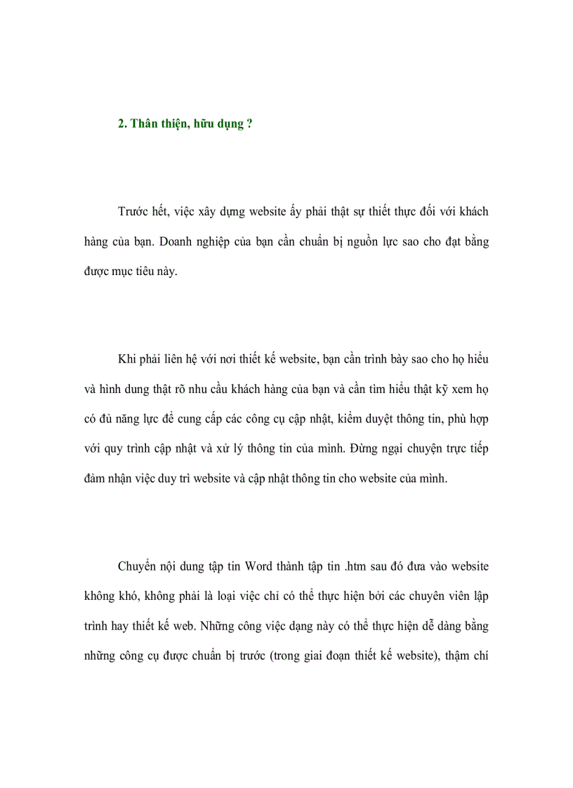 image for page Website của doanh nghiệp Làm thế nào để tốn ít lợi nhiều thân thiện hữu dụng