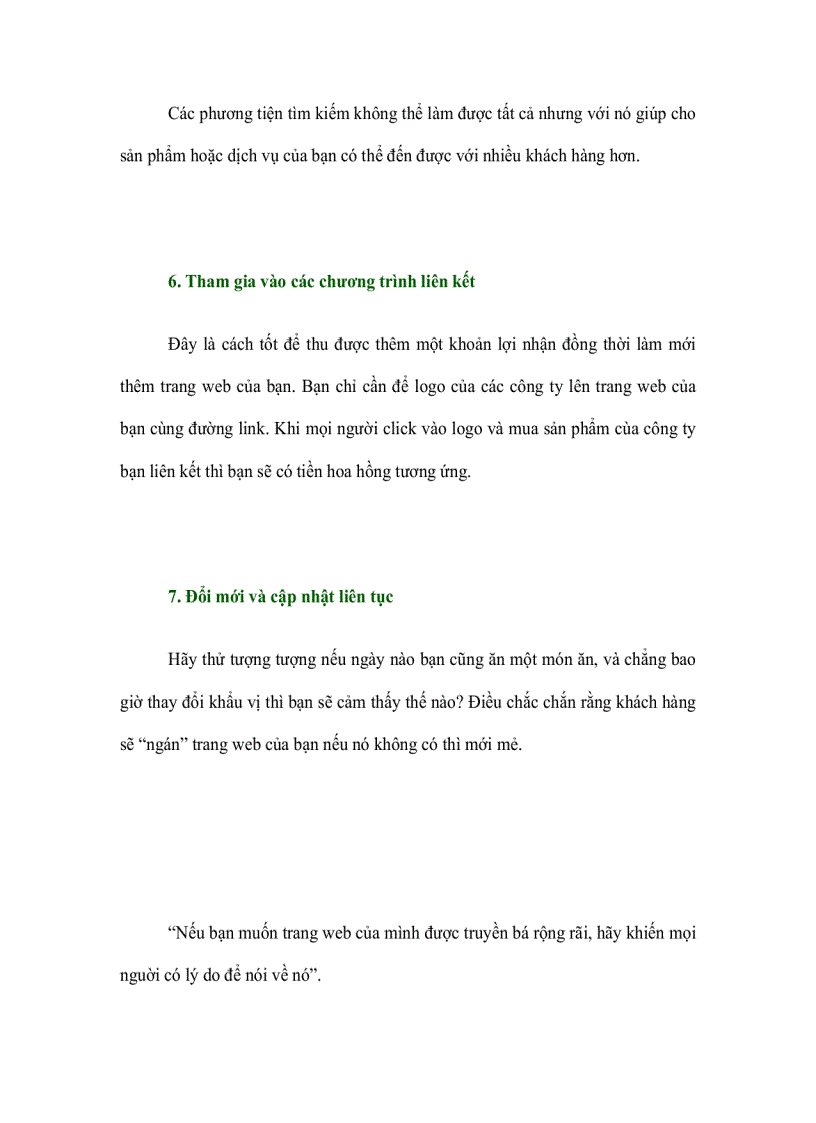 image for page Bí quyết để bán được hàng trên web