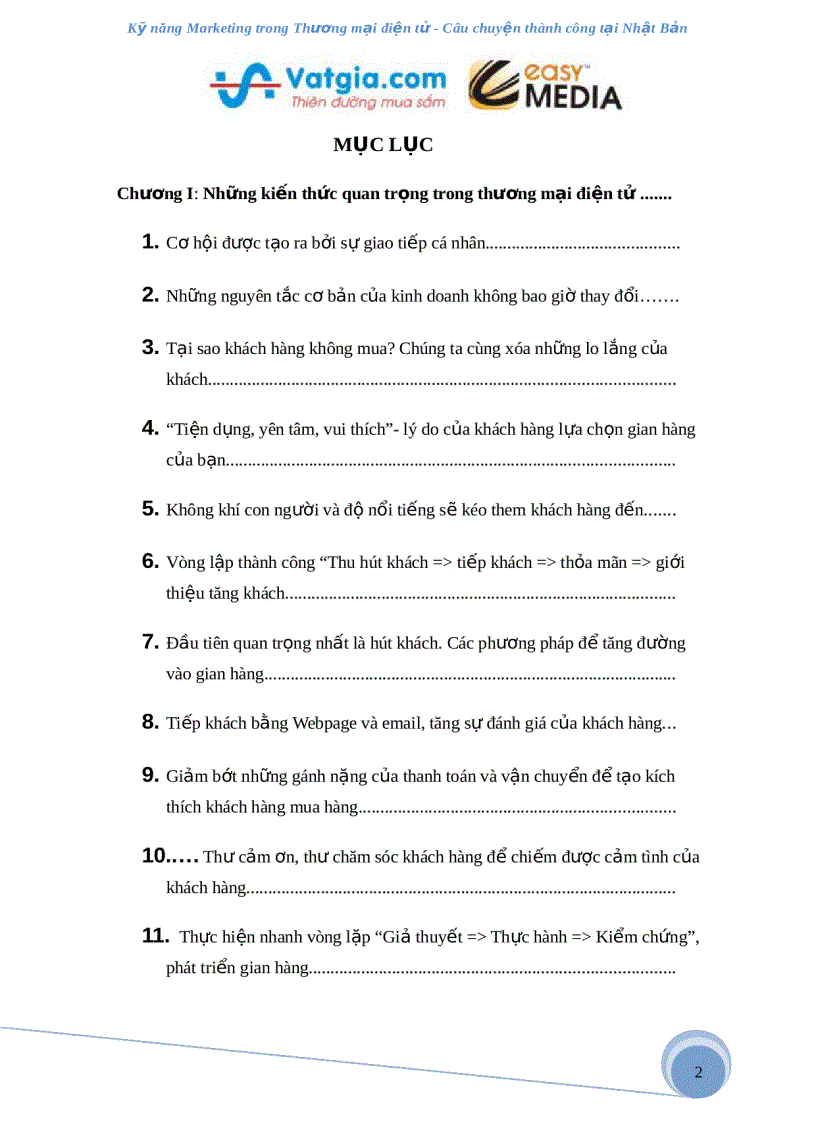 image for page Bí quyết marketing trong thương mại điện tử