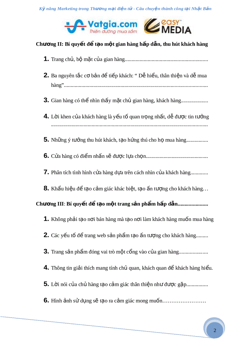 image for page Bí quyết marketing trong thương mại điện tử