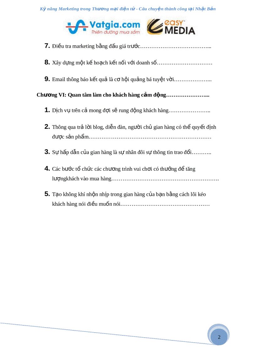 image for page Bí quyết marketing trong thương mại điện tử