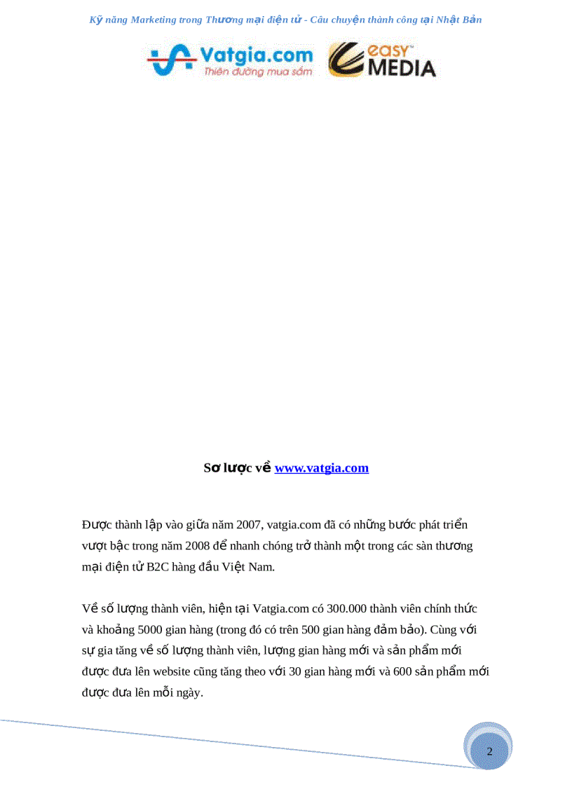 image for page Bí quyết marketing trong thương mại điện tử