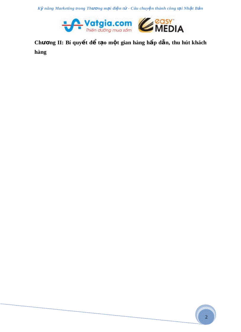 image for page Bí quyết marketing trong thương mại điện tử