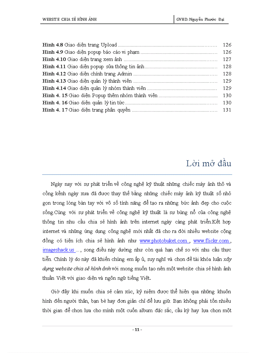 image for page Xây dựng website chia sẻ hình ảnh