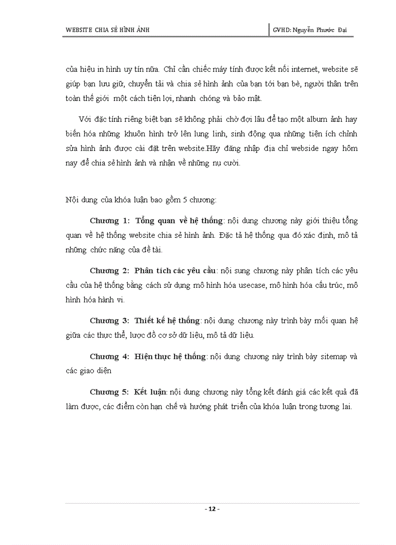 image for page Xây dựng website chia sẻ hình ảnh